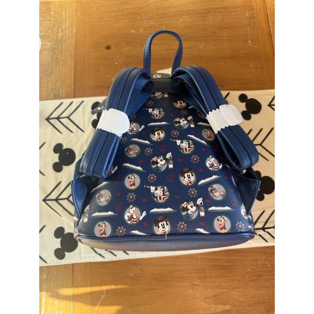 Disney Cruise Line Treasure Adventure DCL Mickey Loungefly Backpack Bag New Tag - Picture 3 of 4